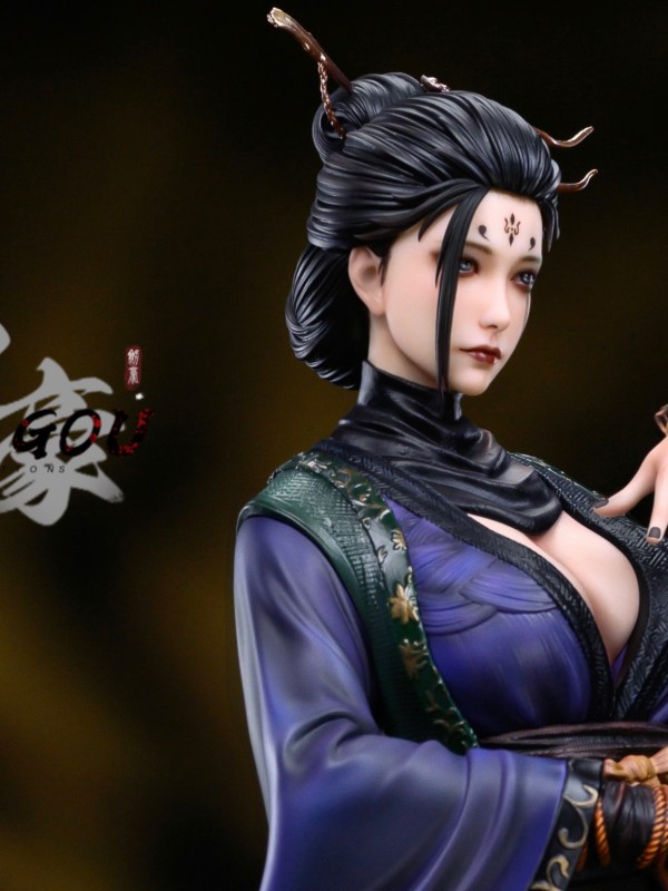 Kengou Studio Black Myth: Wukong Spider Spirit The Fourth Sister Hot Sexy 1/4 Statue